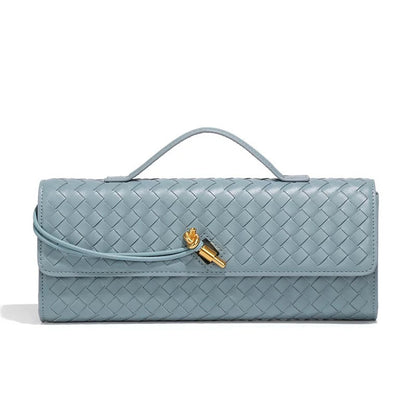 Woven Single Shoulder Evening Crossbody Bag